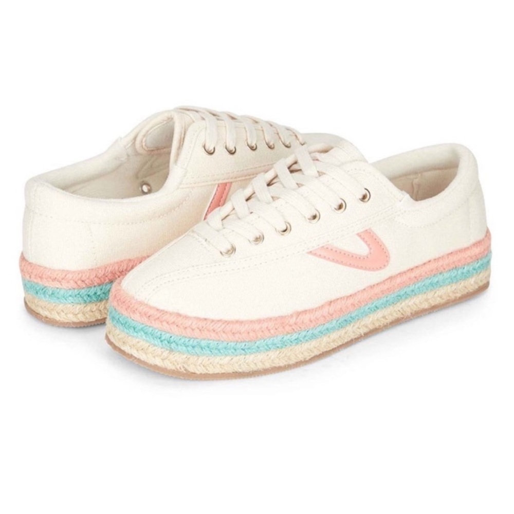 Tretorn Nylite Tri colored Espradille Size 9